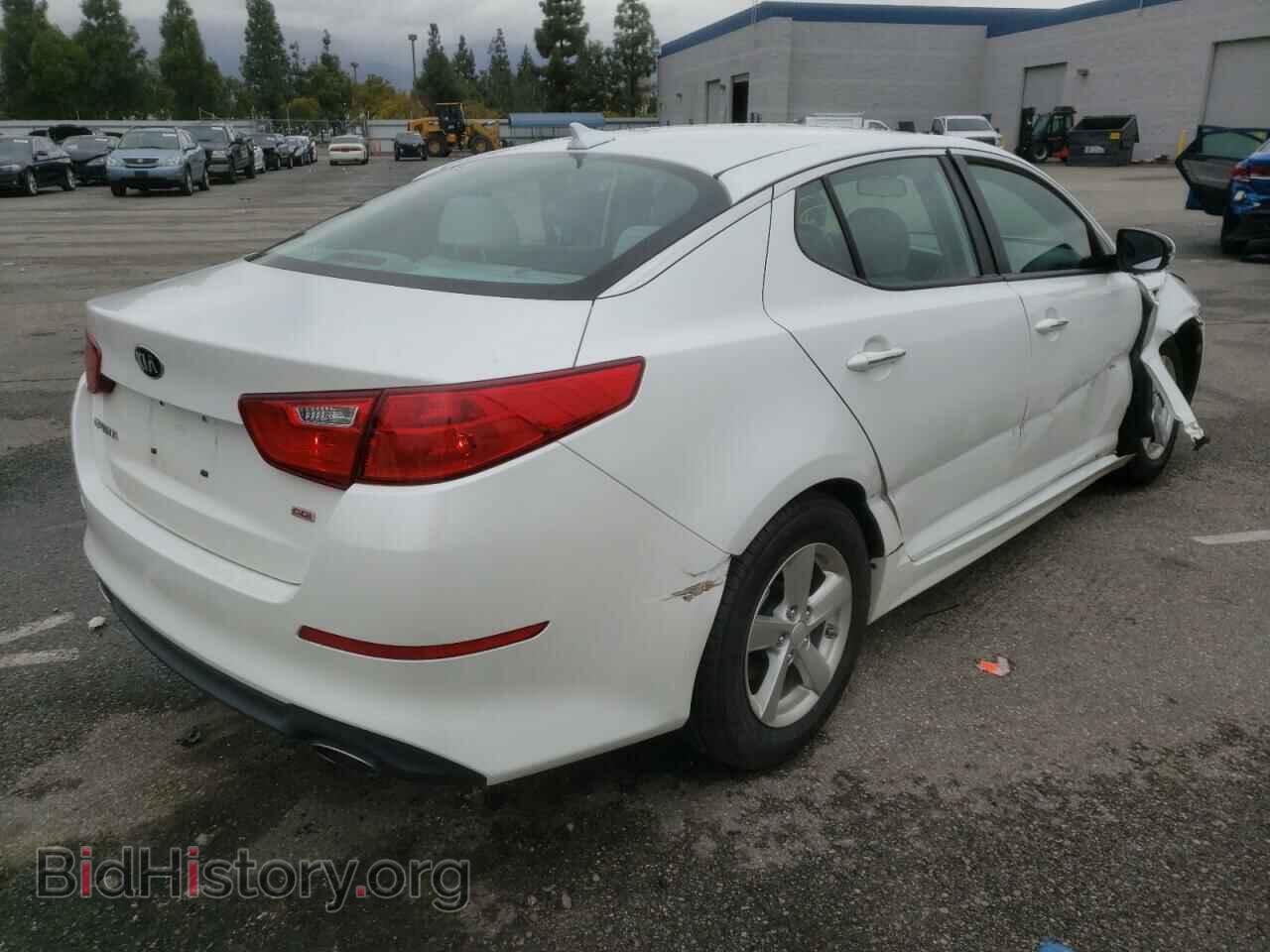 2015 KIA OPTIMA - VIN: KNAGM4A70F5644158 - Фото 4