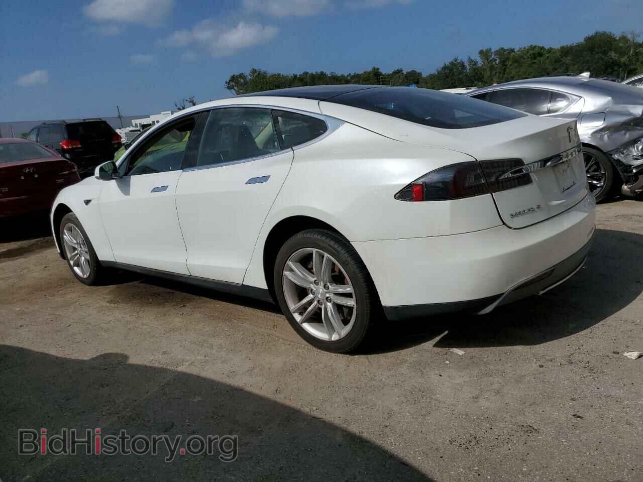 2012 TESLA MODEL S - VIN: 5YJSA1DN7CFS00221 - Фото 2