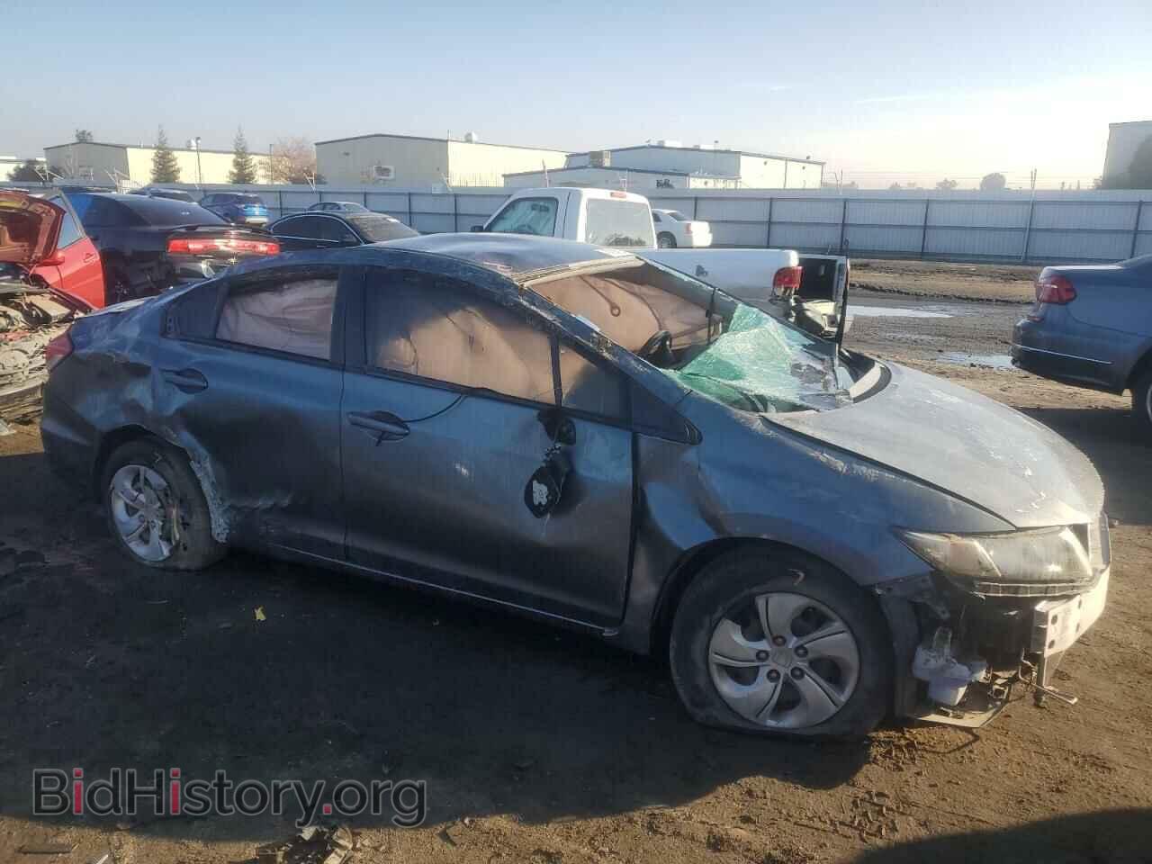 2013 HONDA CIVIC - VIN: 19XFB2F54DE291828 - Фото 4