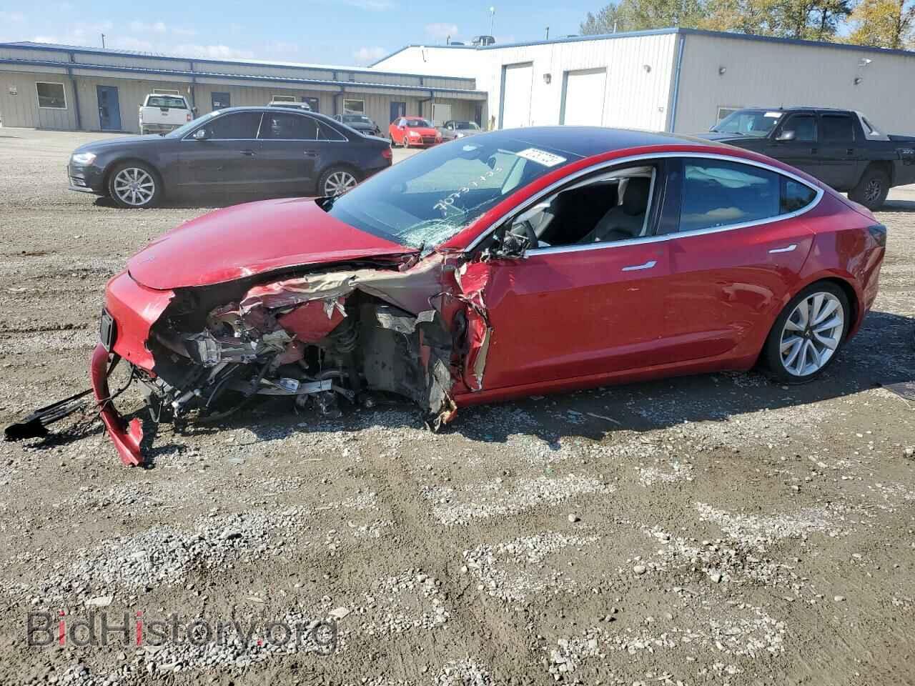 Photo 5YJ3E1EA7JF126204 - TESLA MODEL 3 2018