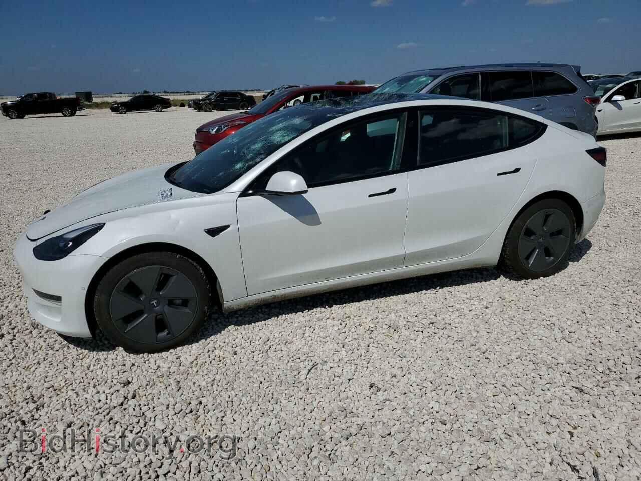 Photo 5YJ3E1EA5NF102733 - TESLA MODEL 3 2022