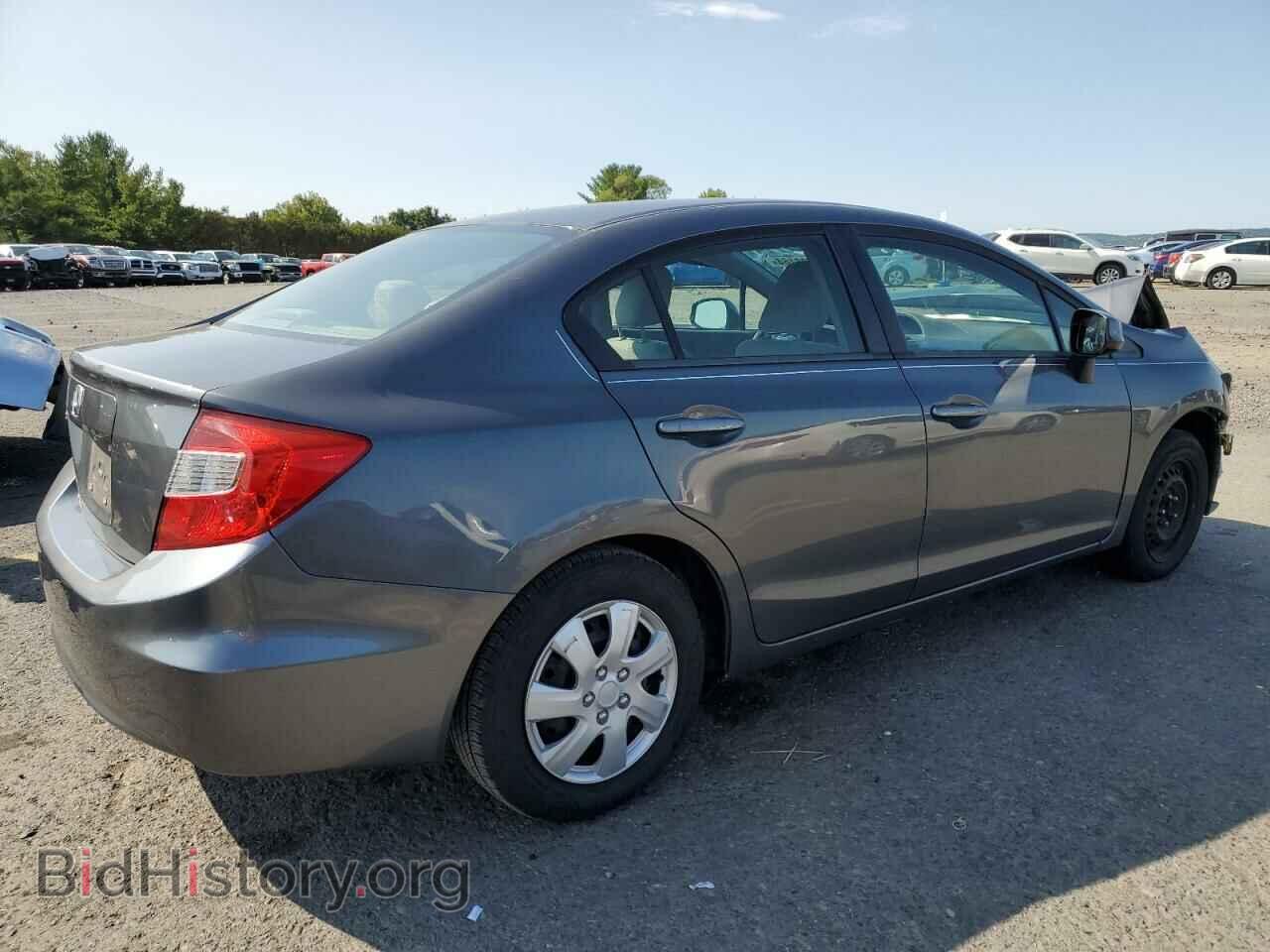 2012 HONDA CIVIC - VIN: 2HGFB2F52CH325057 - Фото 3