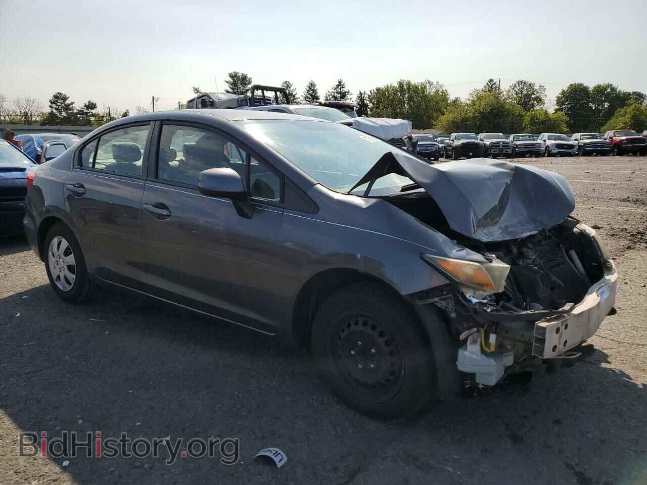 2012 HONDA CIVIC - VIN: 2HGFB2F52CH325057 - Фото 4