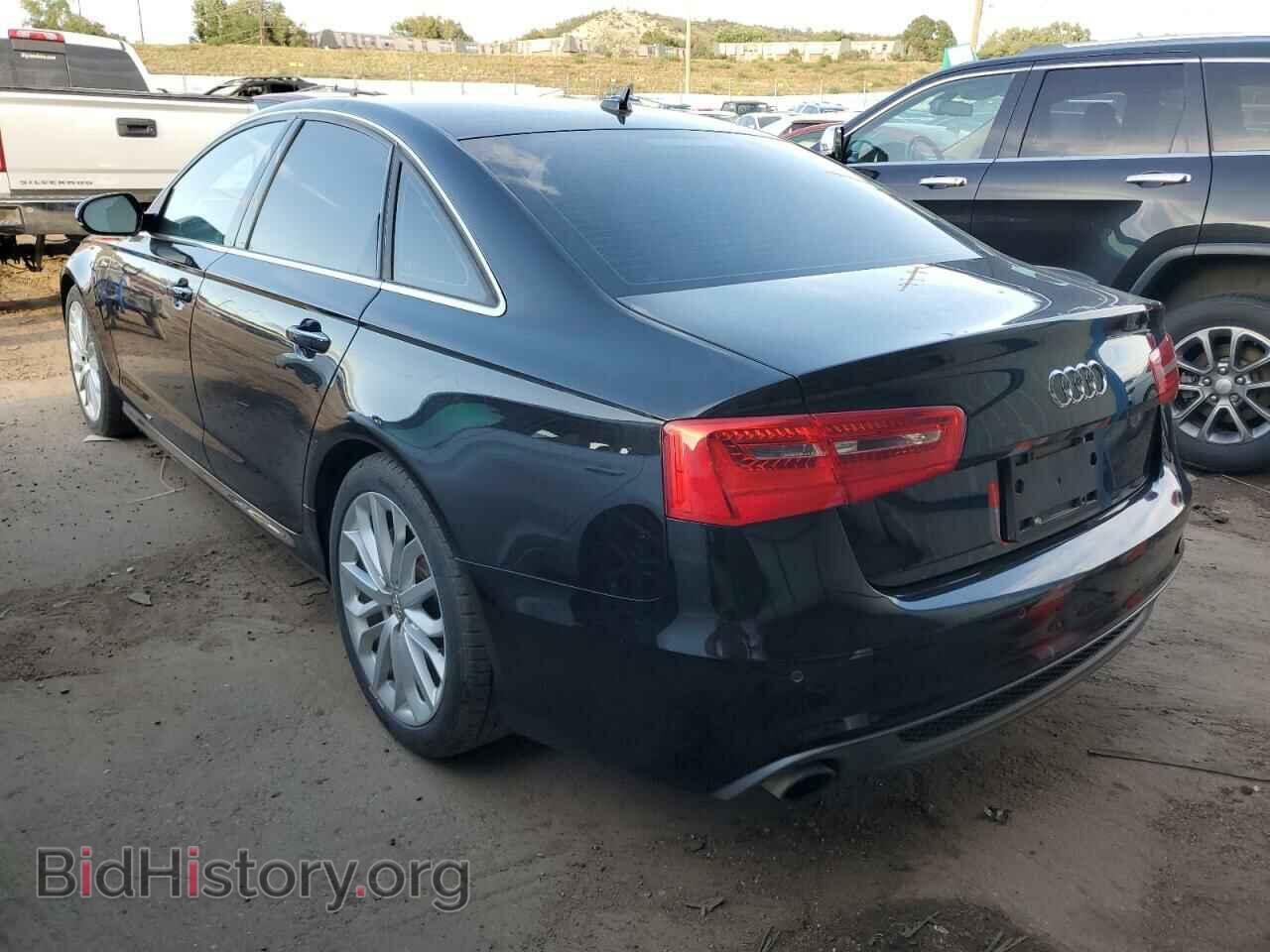 2012 AUDI A6 - VIN: WAUHGAFCXCN044954 - Фото 2