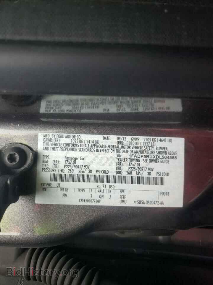 2013 FORD CMAX - VIN: 1FADP5BUXDL504558 - Фото 10