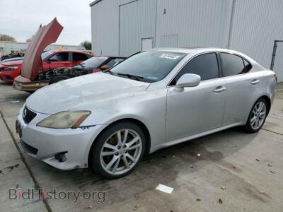 2007 Lexus IS IS 250, серебристый — VIN JTHBK262472033653, Copart