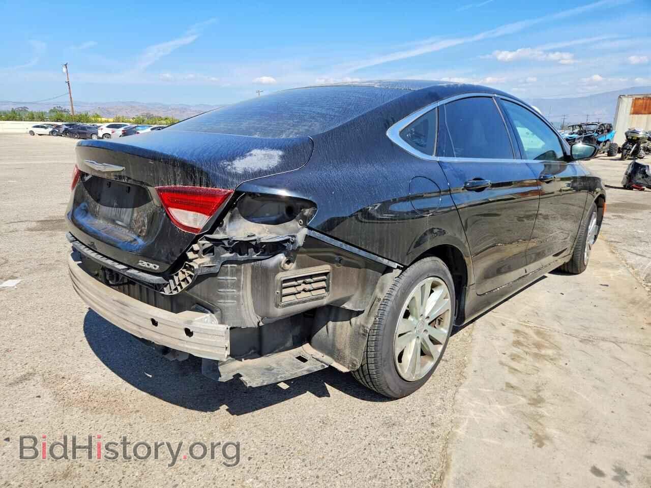 2015 CHRYSLER 200 - VIN: 1C3CCCABXFN717365 - Фото 3