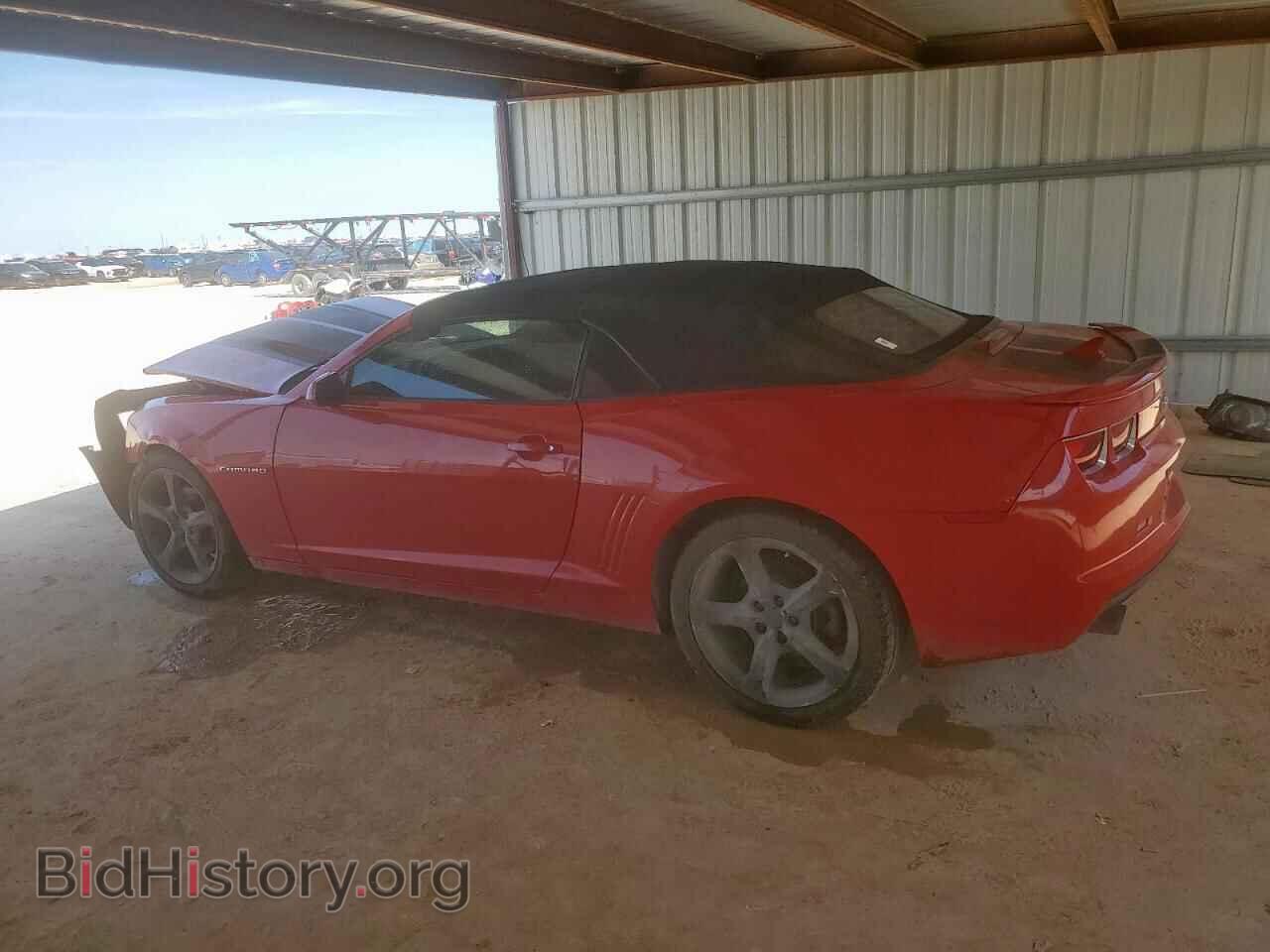 2013 CHEVROLET CAMARO - VIN: 2G1FC3D30D9117346 - Фото 2