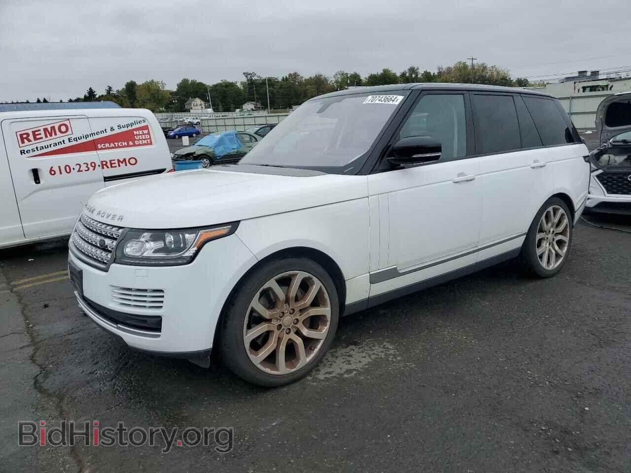 Фотография SALGS2PF3GA313782 - LAND ROVER RANGEROVER 2016