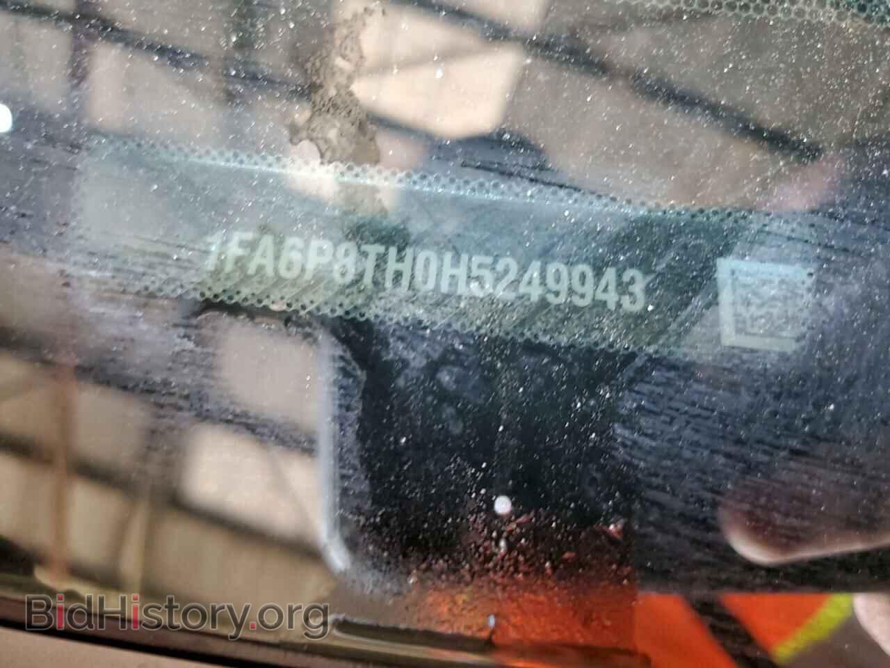 2017 FORD ALL Models - VIN: 1FA6P8TH0H5249943 - Фото 12