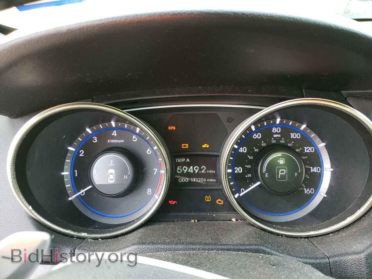 2012 HYUNDAI SONATA - VIN: 5NPEC4AC0CH412097 - Фото 9
