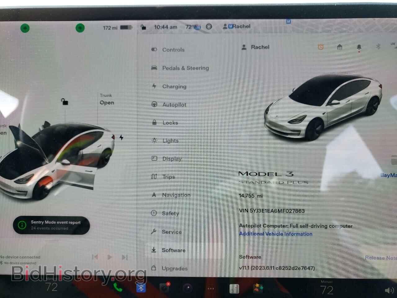 2021 TESLA MODEL 3 - VIN: 5YJ3E1EA6MF027863 - Photo 9