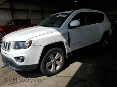 2017 Jeep COMPASS Latitude, белый — VIN 1C4NJDEB5HD178317, Copart
