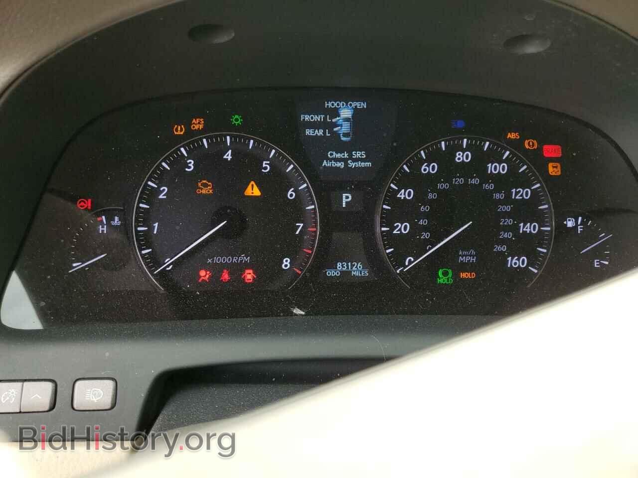 2012 LEXUS LS460 - VIN: JTHBL5EF2C5113562 - Фото 9