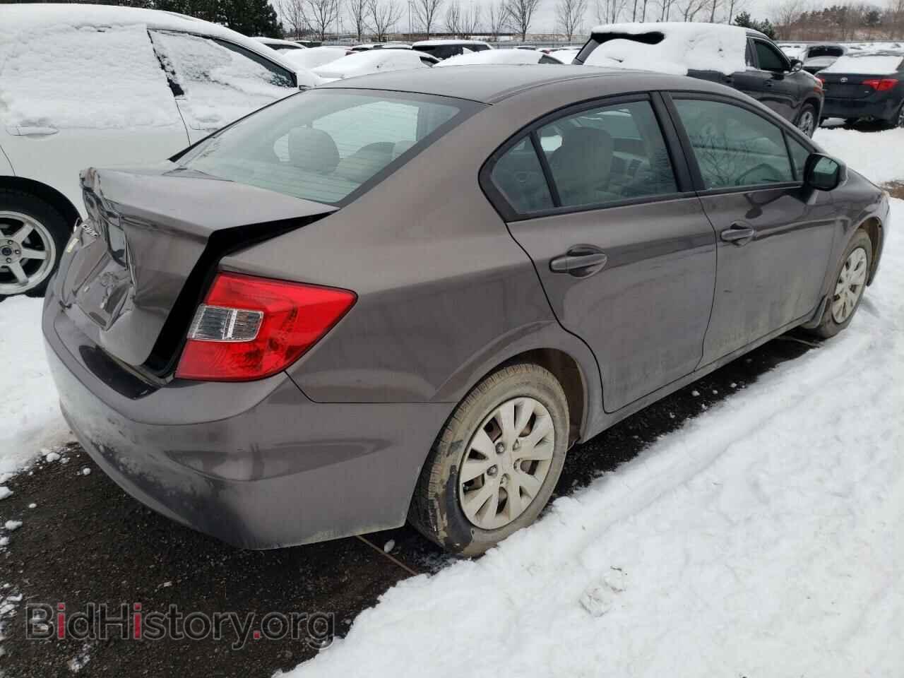2012 HONDA CIVIC - VIN: 2HGFB2F46CH017302 - Фото 3