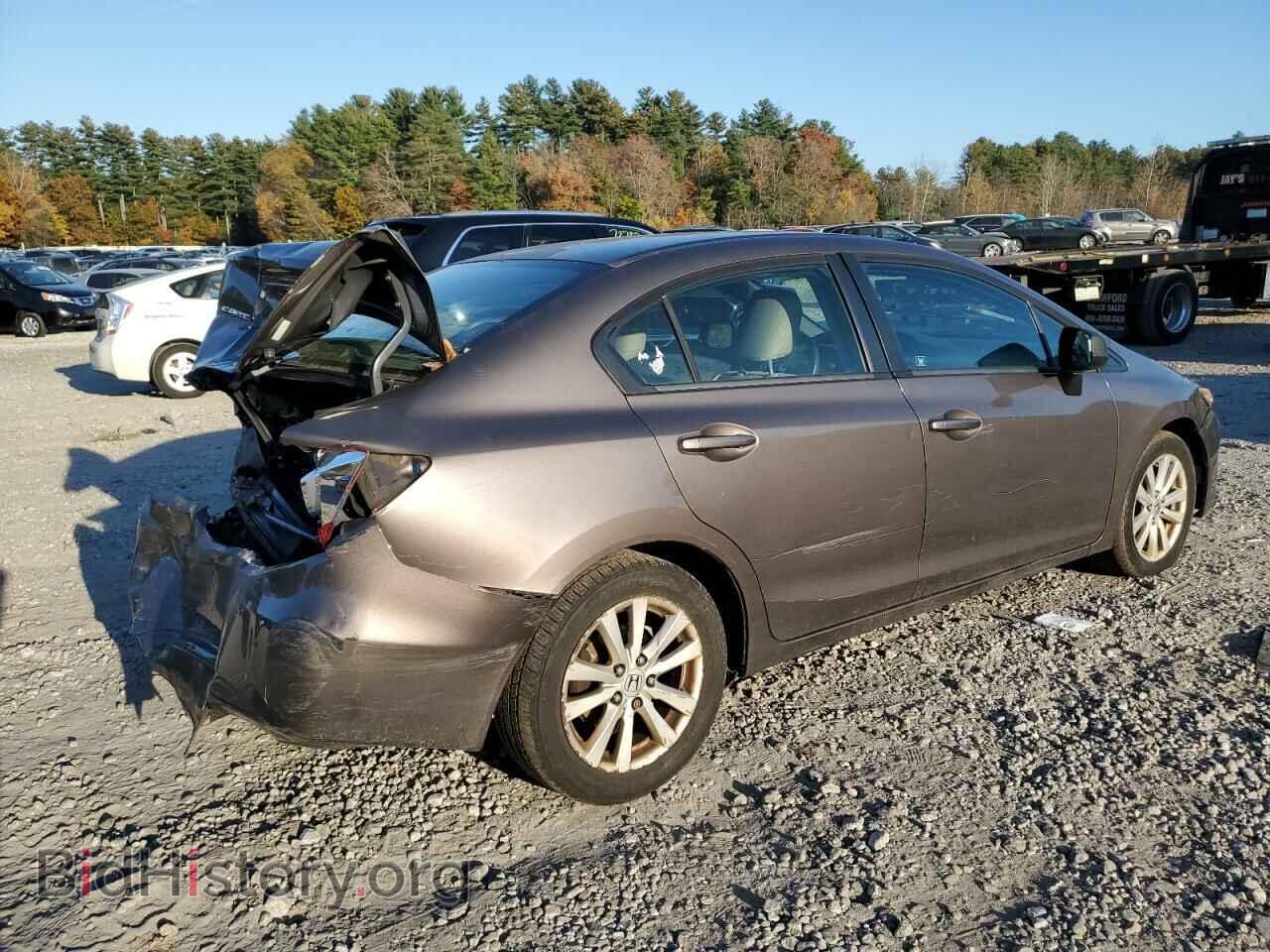 2012 HONDA CIVIC - VIN: 2HGFB2F87CH514961 - Фото 3