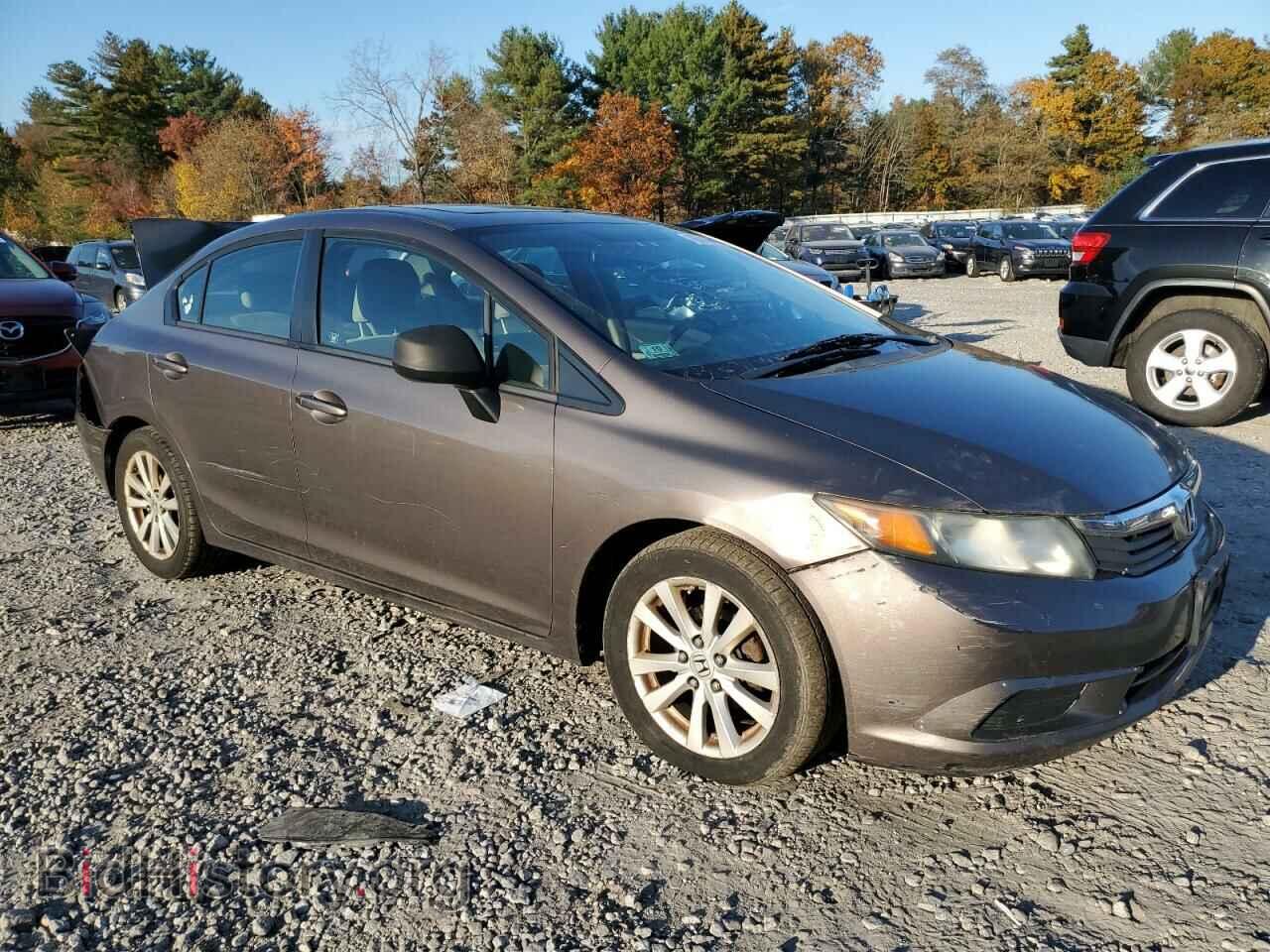 2012 HONDA CIVIC - VIN: 2HGFB2F87CH514961 - Фото 4