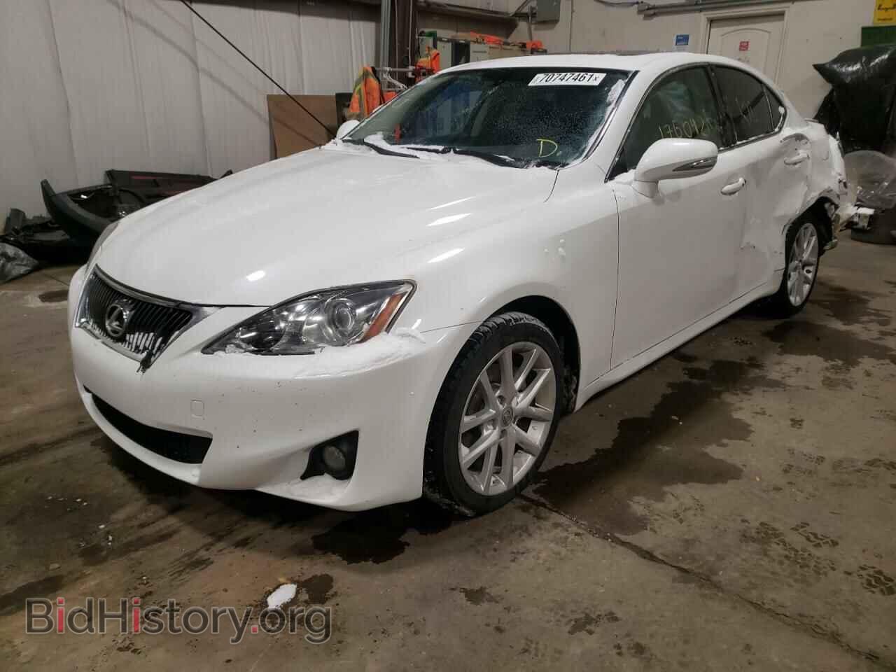 2012 LEXUS IS - VIN: JTHCF5C24C5054106 - Фото 2