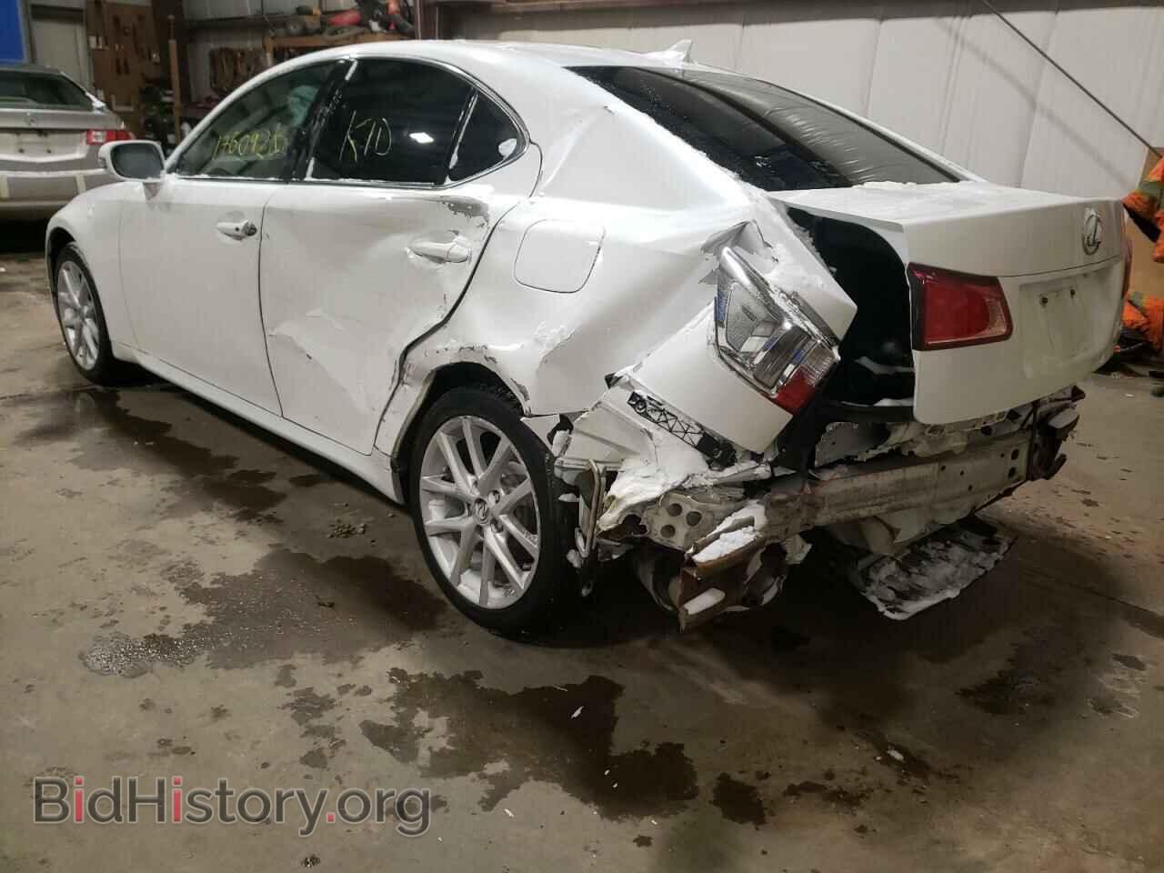 2012 LEXUS IS - VIN: JTHCF5C24C5054106 - Фото 3