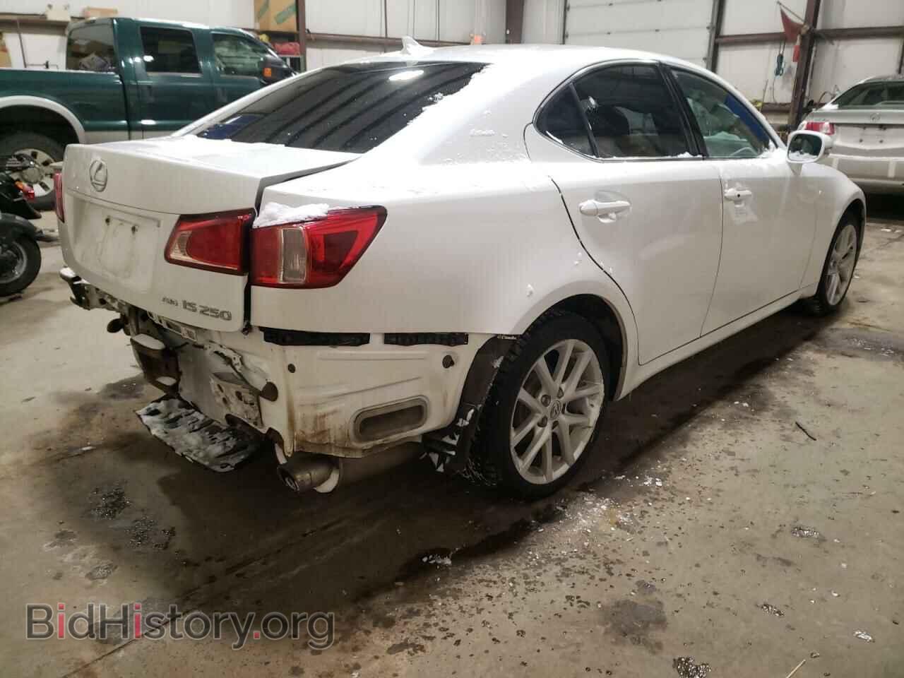 2012 LEXUS IS - VIN: JTHCF5C24C5054106 - Фото 4