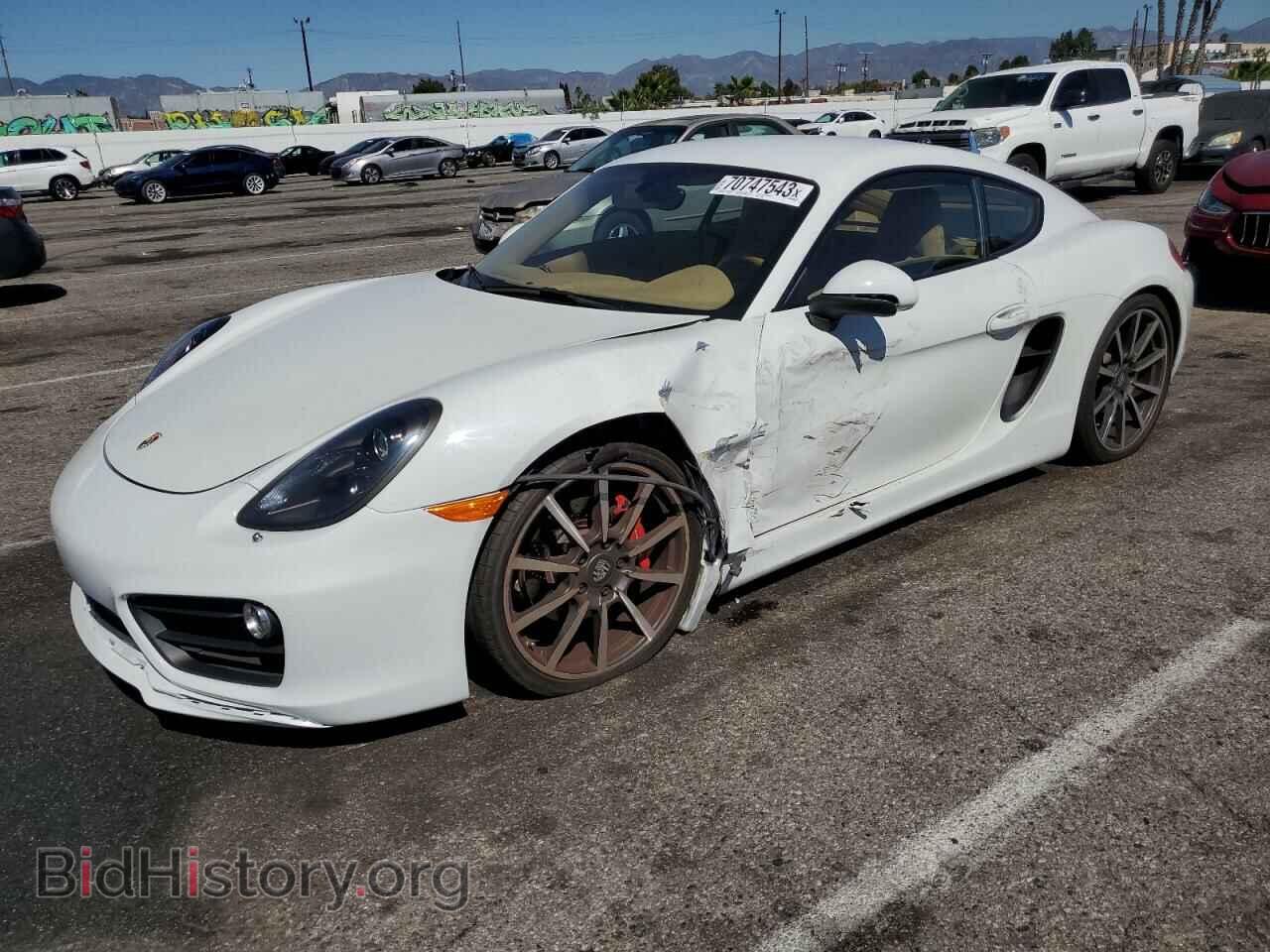 Фотография WP0AB2A80EK192630 - PORSCHE CAYMAN 2014