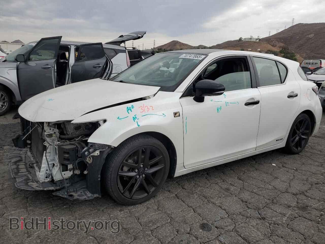 Photo JTHKD5BH6G2278833 - LEXUS CT 200 2016