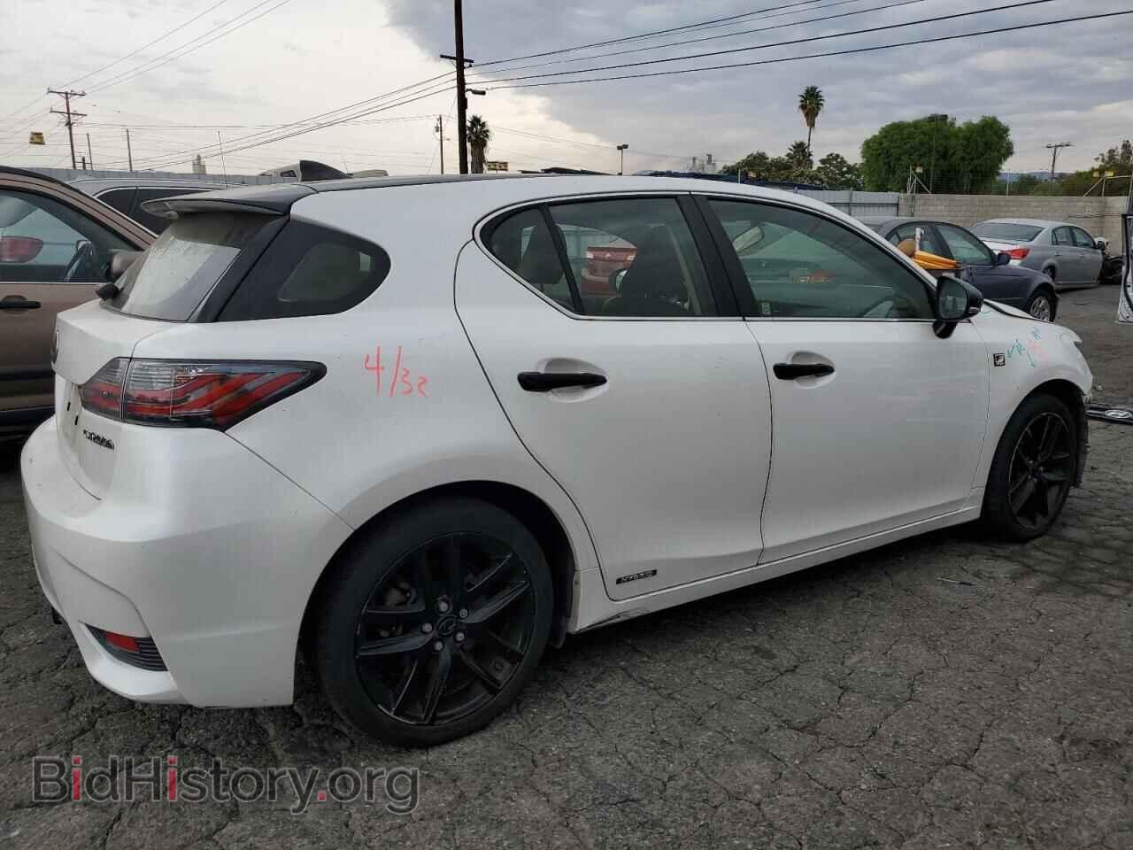 2016 LEXUS CT 200 - VIN: JTHKD5BH6G2278833 - Фото 3