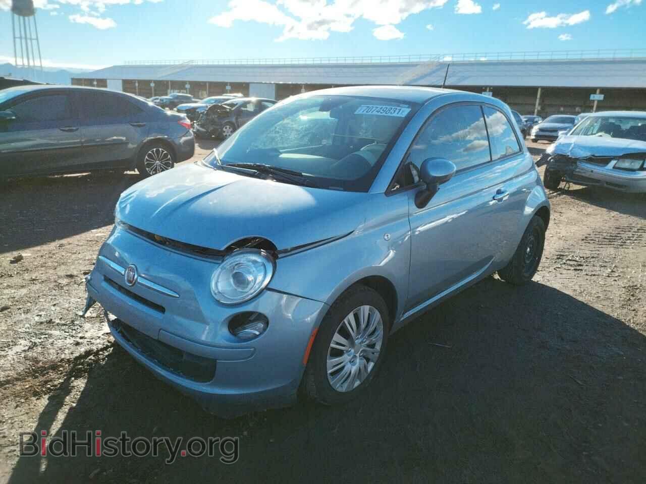 2015 FIAT 500 - VIN: 3C3CFFAR0FT550021 - Фото 2