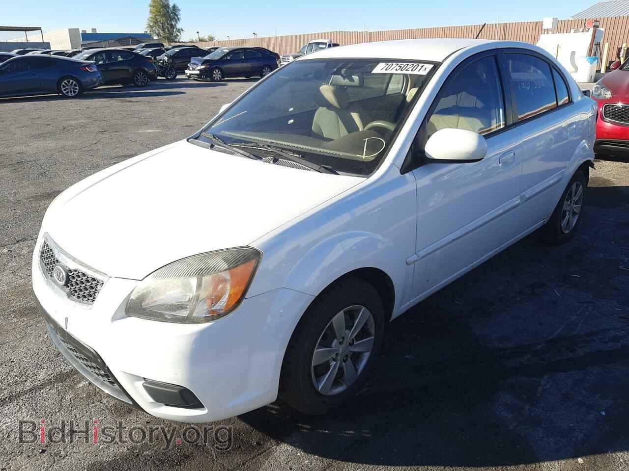 2011 KIA RIO - VIN: KNADH4A38B6937864 - Фото 2