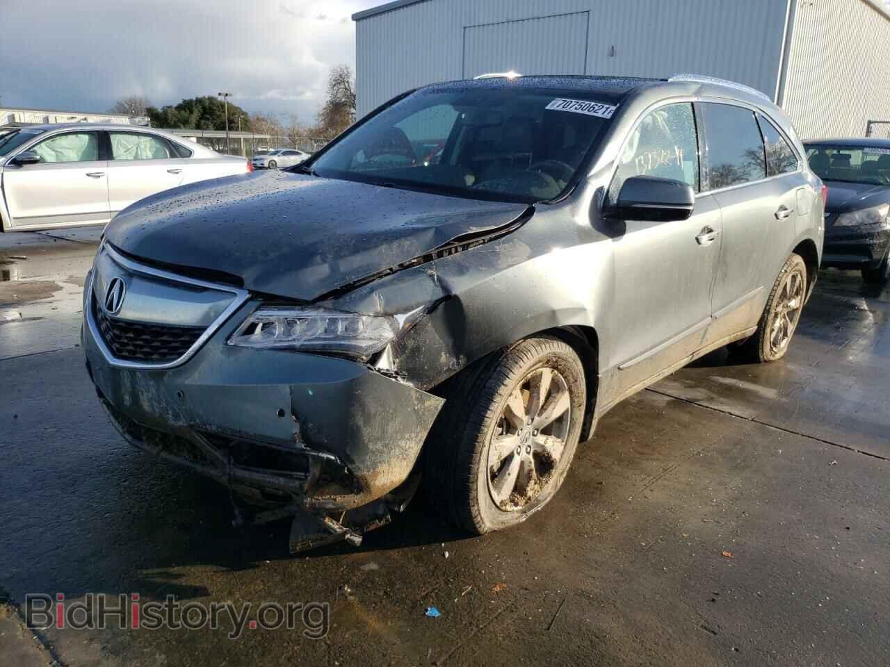 2014 ACURA MDX - VIN: 5FRYD4H83EB025135 - Фото 2