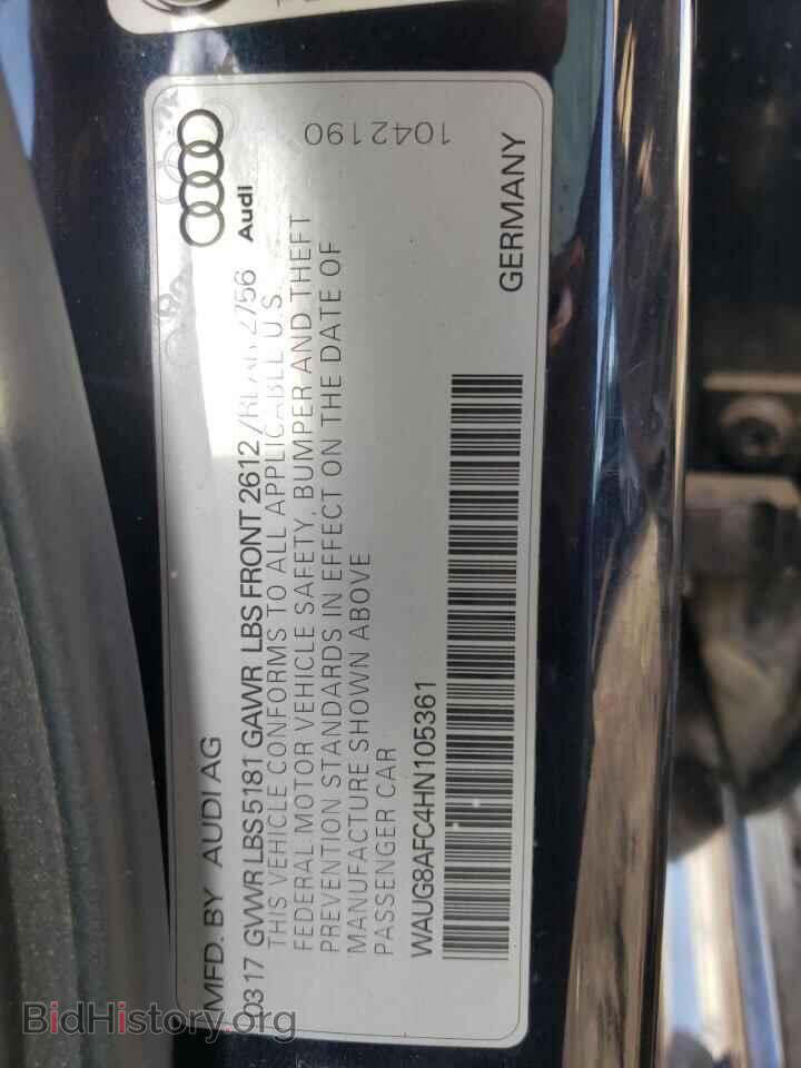2017 AUDI A6 - VIN: WAUG8AFC4HN105361 - Photo 12