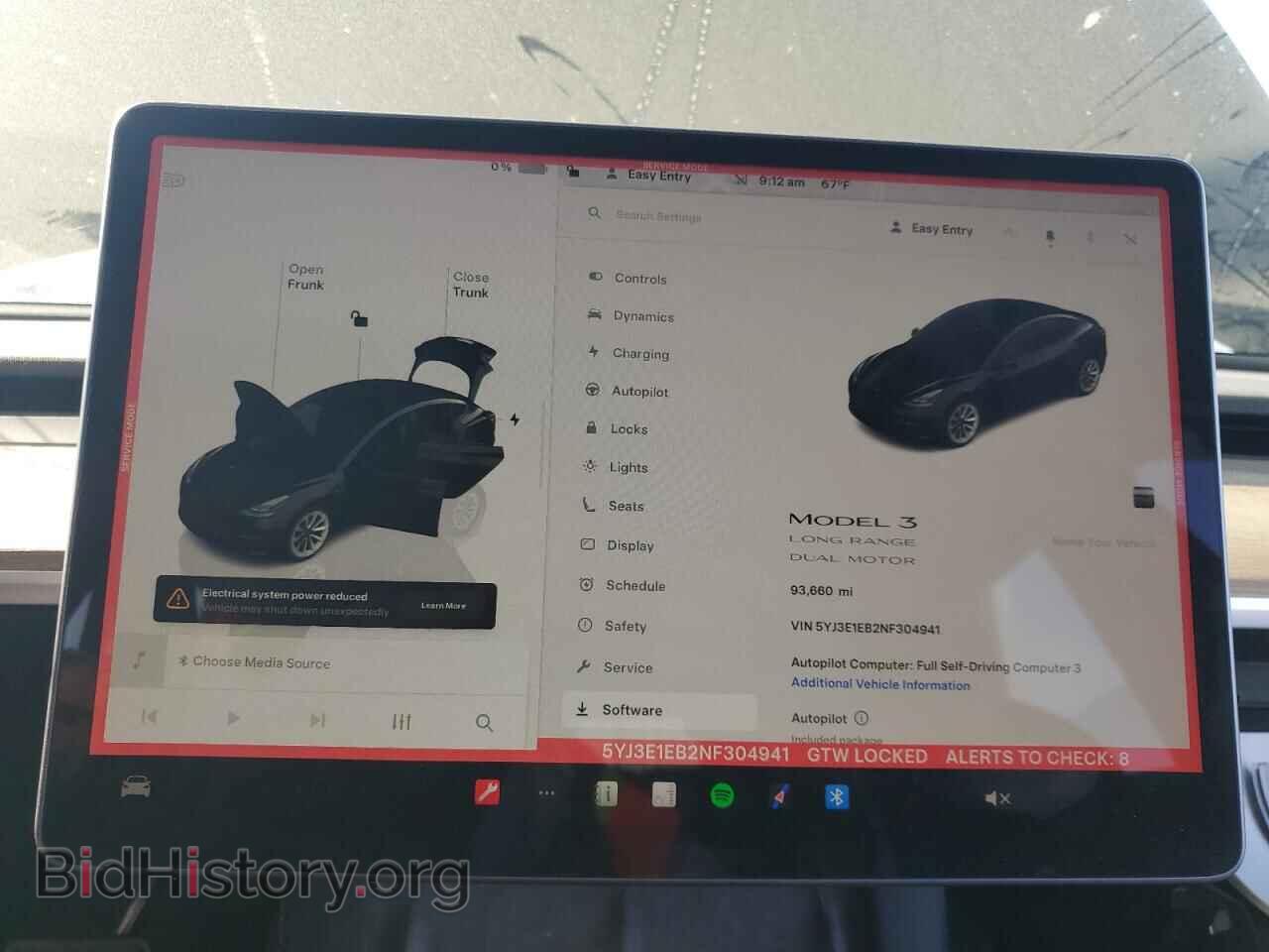2022 TESLA MODEL 3 - VIN: 5YJ3E1EB2NF304941 - Photo 9