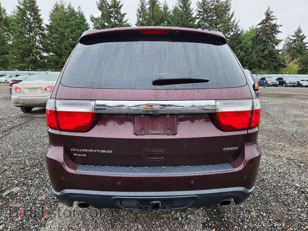2012 DODGE DURANGO - VIN: 1C4SDJDT6CC163309 - Photo 6