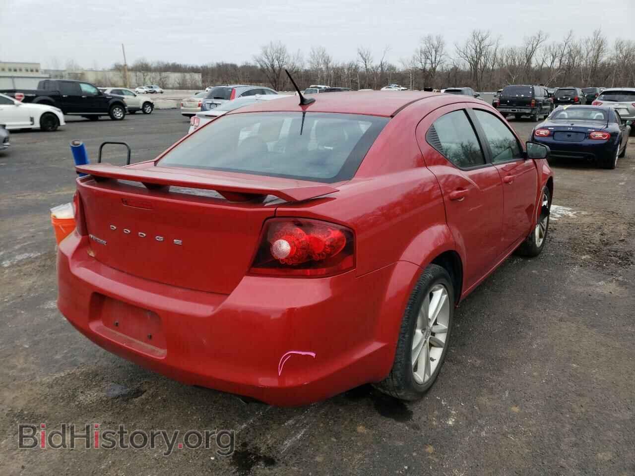 2013 DODGE AVENGER - VIN: 1C3CDZAG6DN748105 - Фото 4