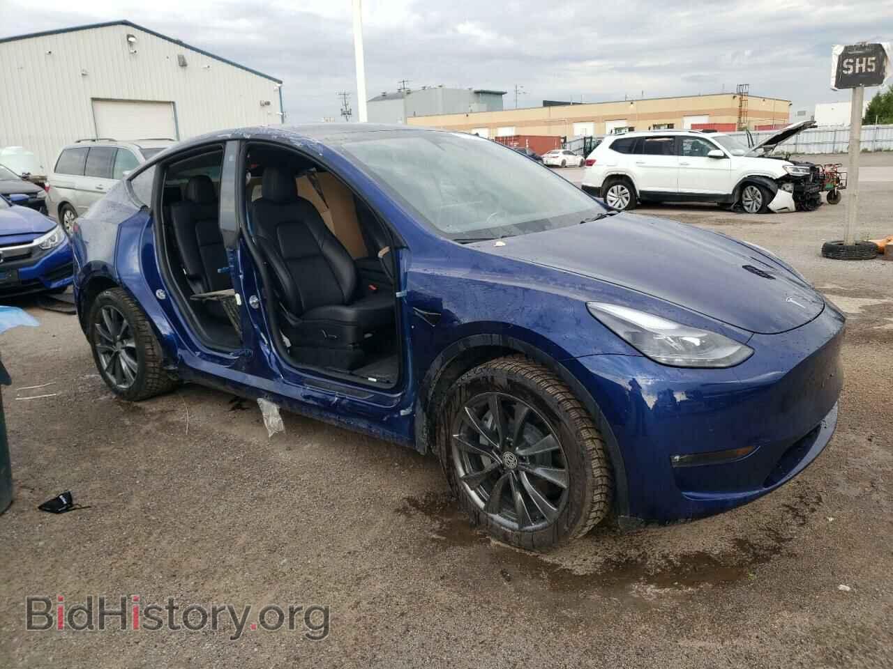2022 TESLA MODEL Y - VIN: 7SAYGDEE6NF550034 - Фото 4
