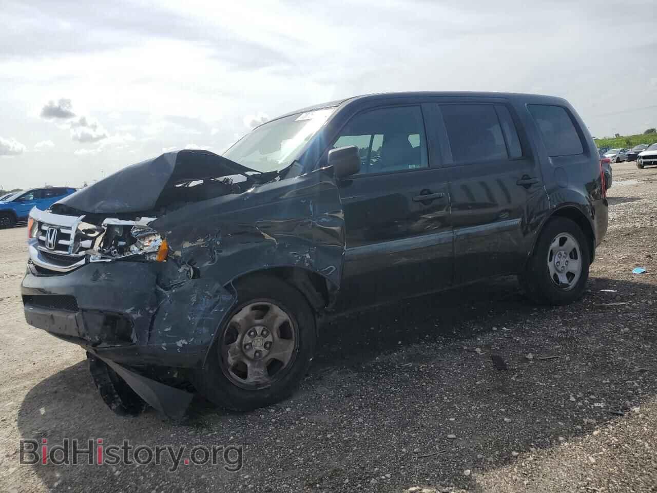 Photo 5FNYF3H24CB012330 - HONDA PILOT 2012