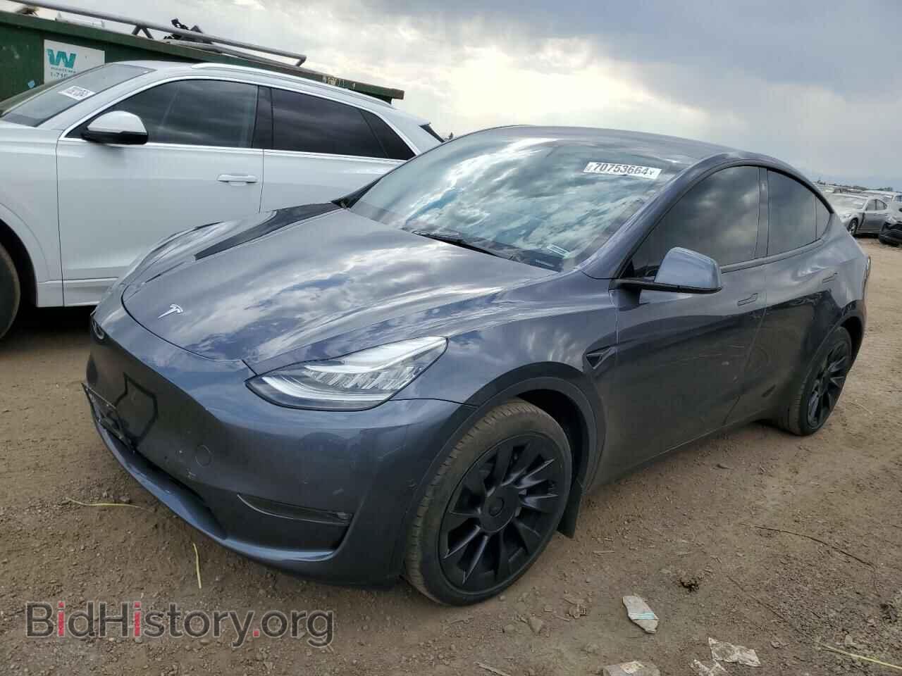 Photo 7SAYGDEE2NF368539 - TESLA MODEL Y 2022