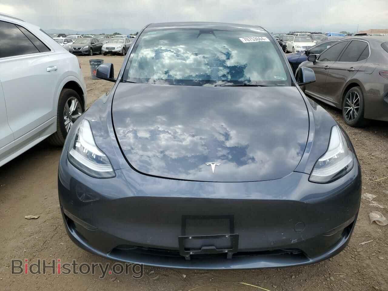 2022 TESLA MODEL Y - VIN: 7SAYGDEE2NF368539 - Фото 5