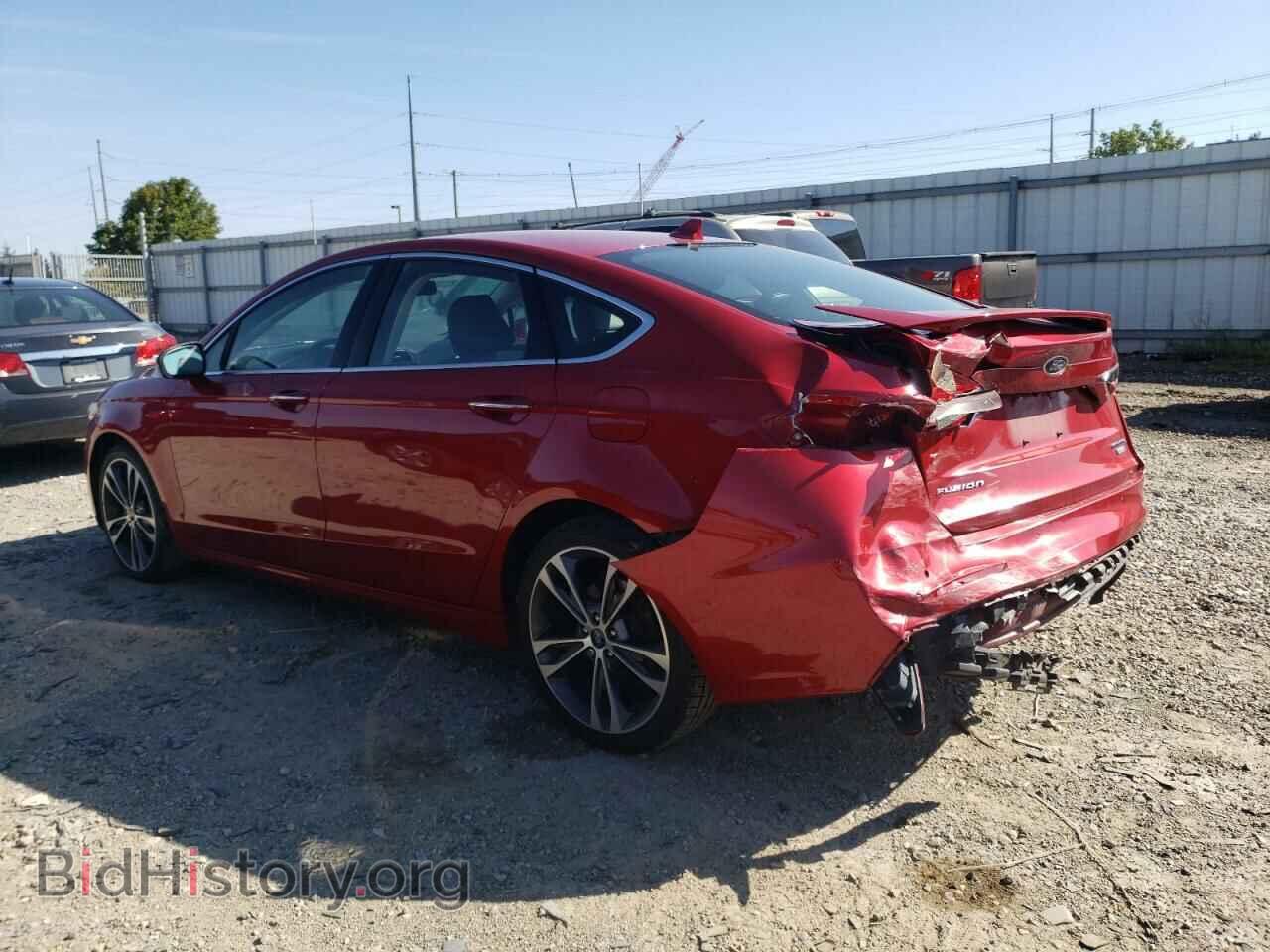 2020 FORD FUSION - VIN: 3FA6P0D97LR233348 - Фото 2