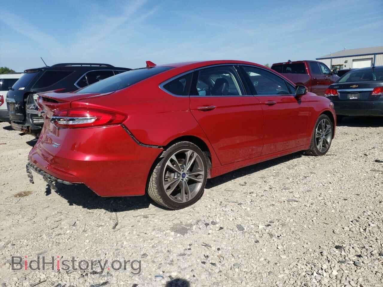 2020 FORD FUSION - VIN: 3FA6P0D97LR233348 - Фото 3