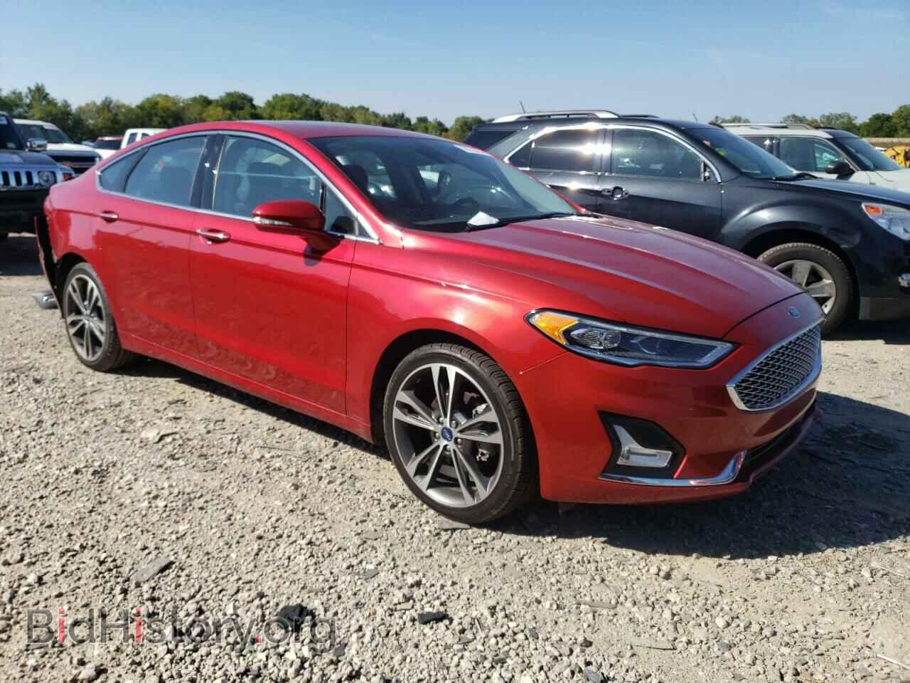 2020 FORD FUSION - VIN: 3FA6P0D97LR233348 - Фото 4