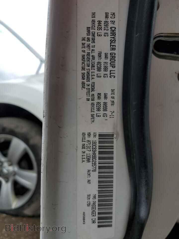 2011 DODGE CALIBER - VIN: 1B3CB3HA9BD295778 - Фото 14