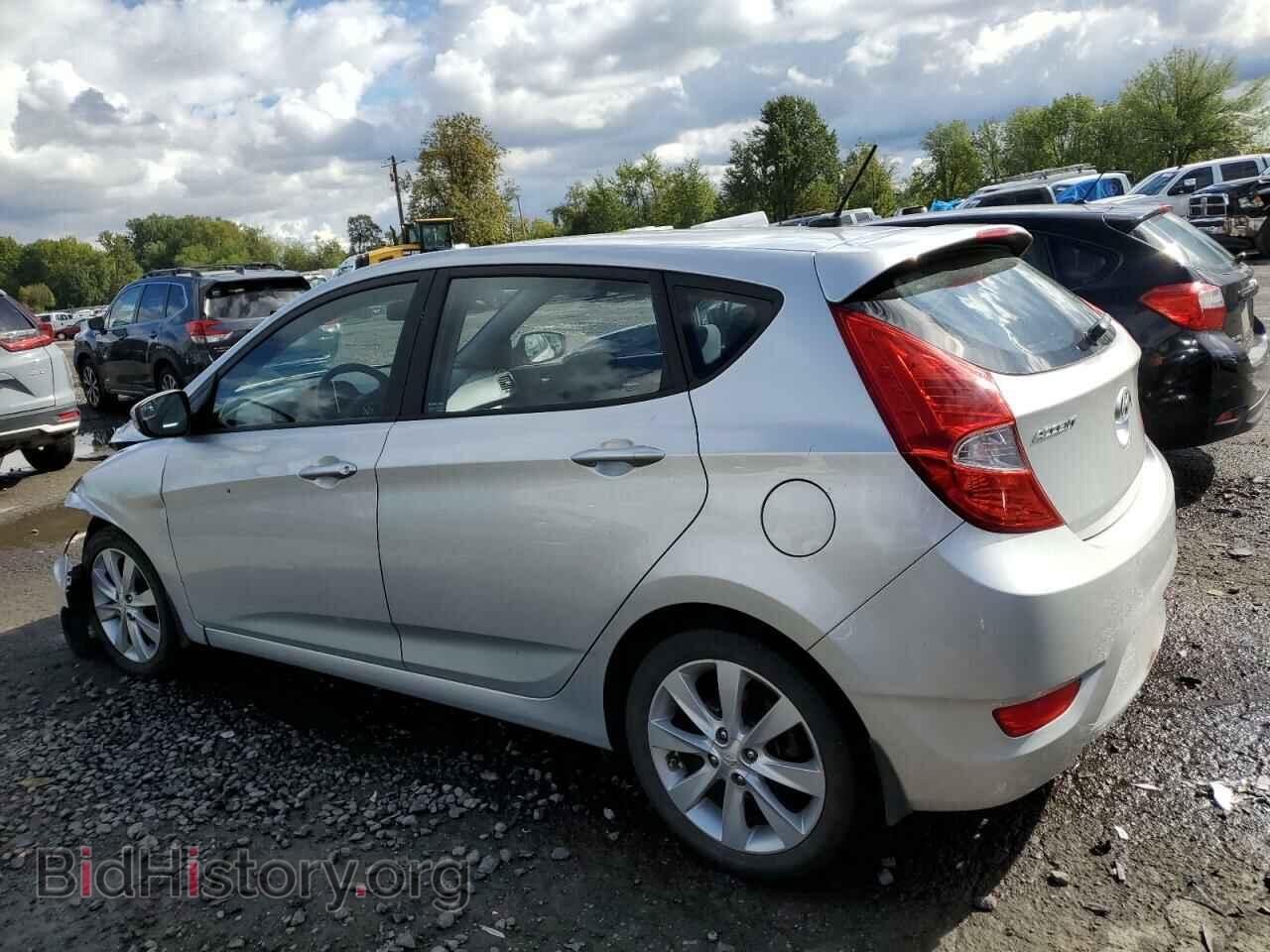 2014 HYUNDAI ACCENT - VIN: KMHCU5AE3EU186282 - Фото 2