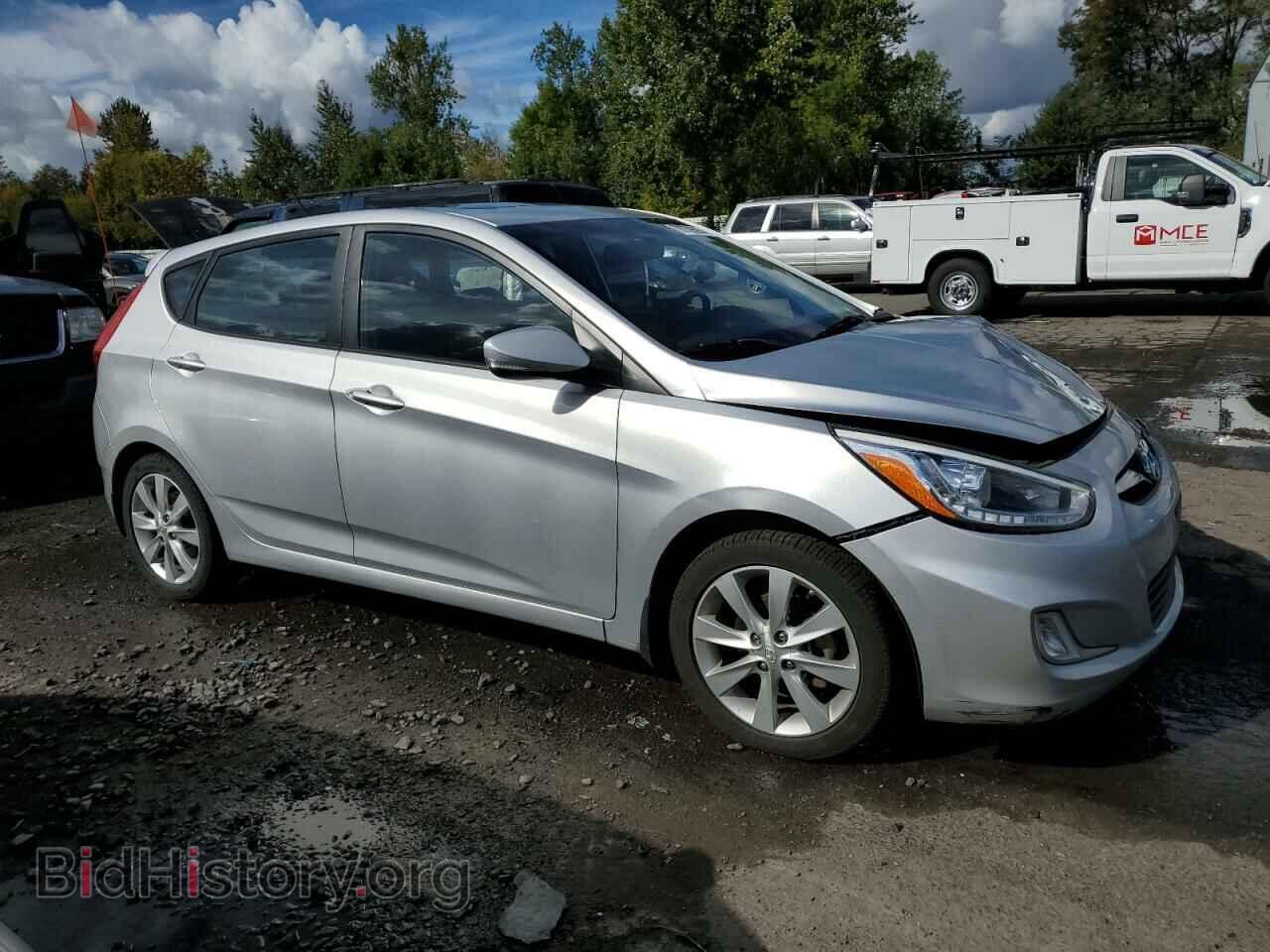 2014 HYUNDAI ACCENT - VIN: KMHCU5AE3EU186282 - Фото 4