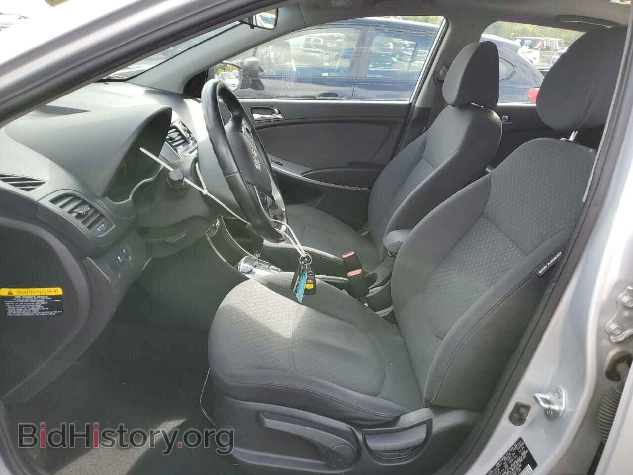 2014 HYUNDAI ACCENT - VIN: KMHCU5AE3EU186282 - Фото 7