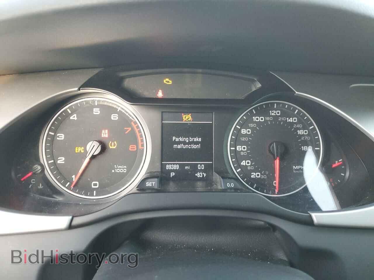 2012 AUDI A4 - VIN: WAUFFAFL8CN001823 - Фото 9