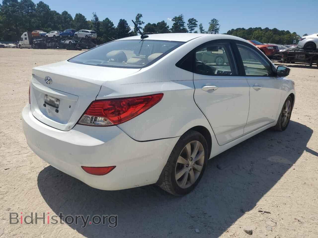 2014 HYUNDAI ACCENT - VIN: KMHCU4AEXEU626864 - Фото 3