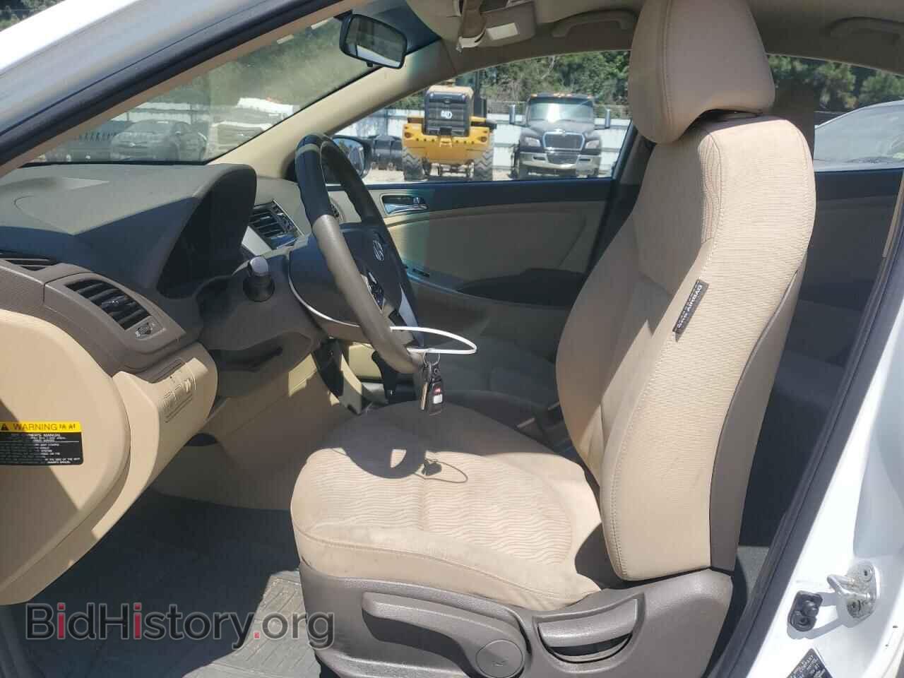 2014 HYUNDAI ACCENT - VIN: KMHCU4AEXEU626864 - Фото 7