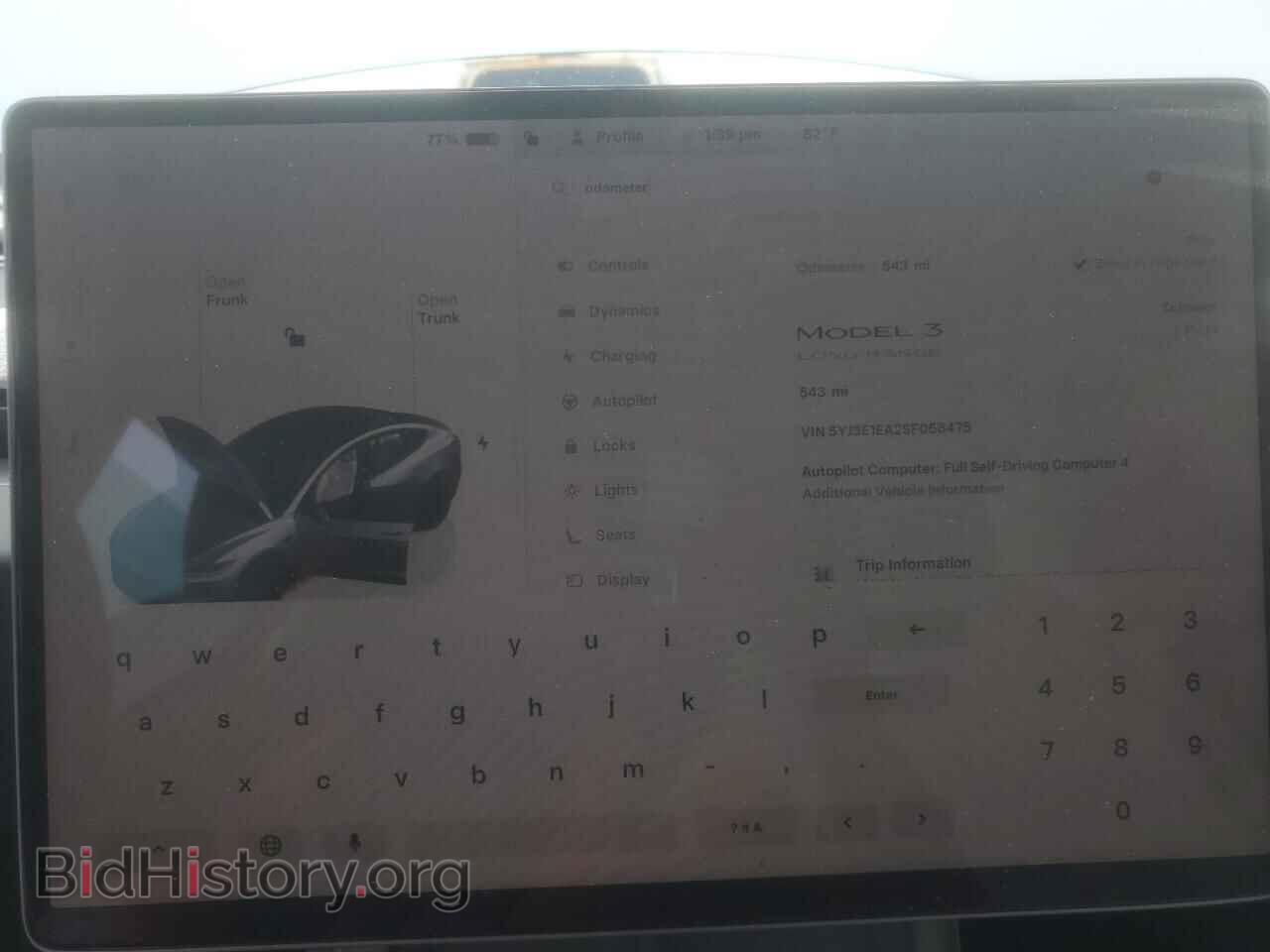 2025 TESLA MODEL 3 - VIN: 5YJ3E1EA2SF058475 - Photo 9