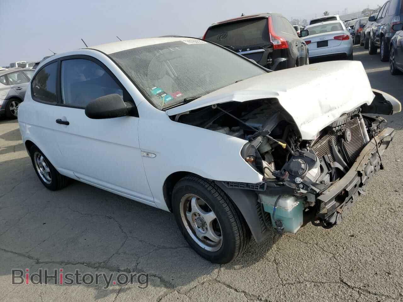 2007 HYUNDAI ACCENT - VIN: KMHCM36C07U024771 - Фото 4